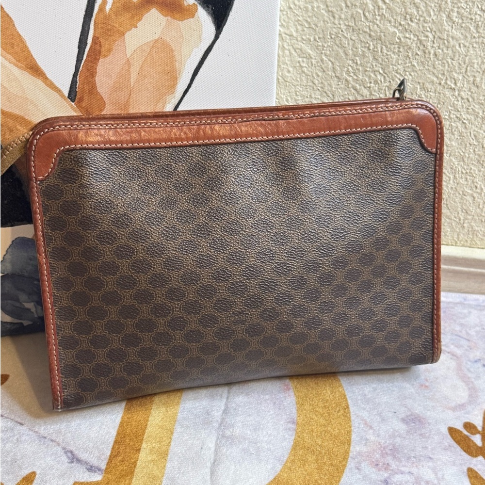 Celine Classic Brown Leather Bag - Picture 2 of 16